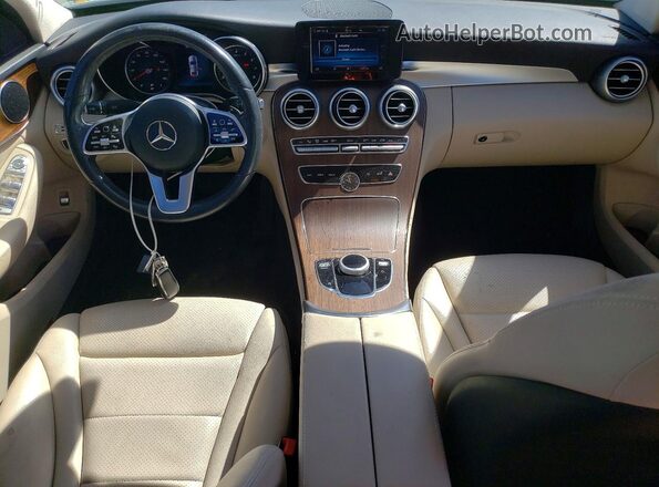 55SWF8DB1KU311961 2019 MERCEDES-BENZ C Белый 