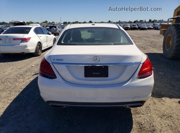 55SWF8DB1KU311961 2019 MERCEDES-BENZ C Белый 