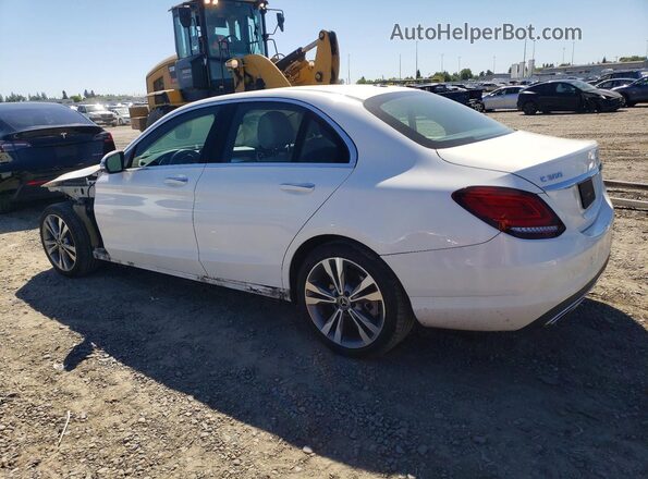 55SWF8DB1KU311961 2019 MERCEDES-BENZ C Белый 
