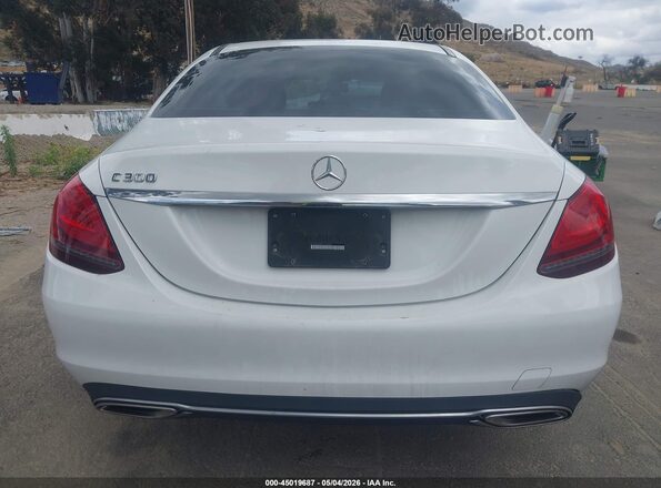 55SWF8DB2LU332691 2020 MERCEDES-BENZ C-CLASS White 