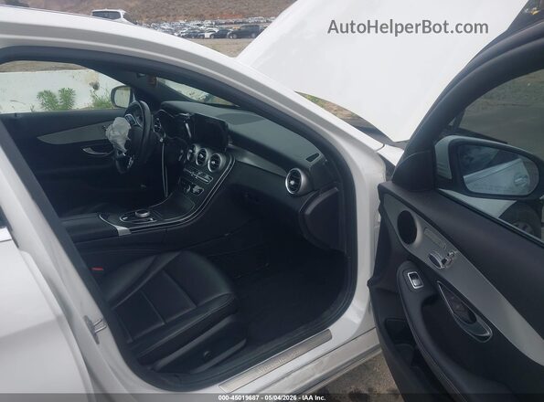 55SWF8DB2LU332691 2020 MERCEDES-BENZ C-CLASS White Вид салону спереду