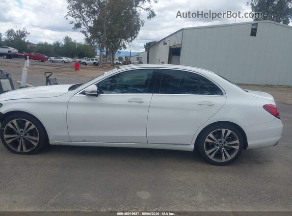 55SWF8DB2LU332691 2020 MERCEDES-BENZ C-CLASS White 