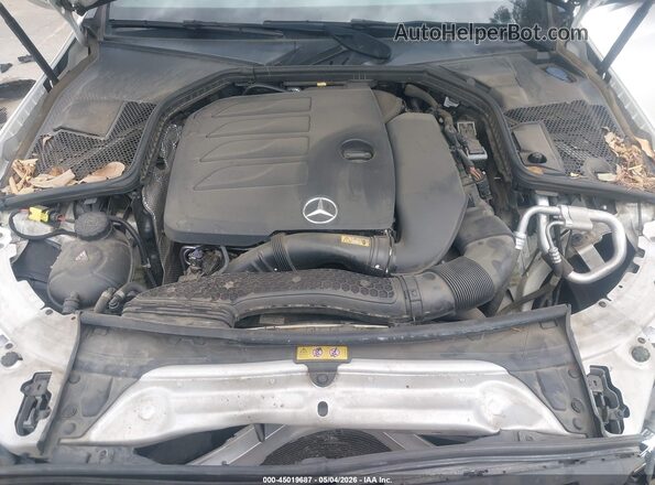 55SWF8DB2LU332691 2020 MERCEDES-BENZ C-CLASS White Вид ззаду