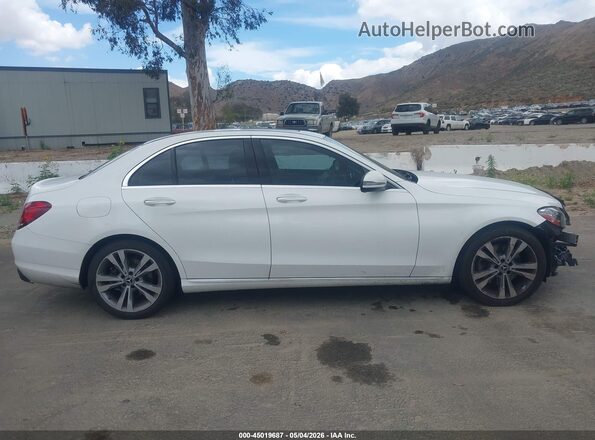 55SWF8DB2LU332691 2020 MERCEDES-BENZ C-CLASS White Панорамний вид салону 360°