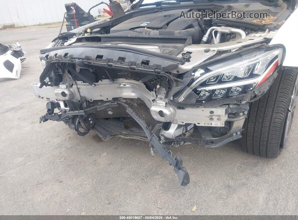 55SWF8DB2LU332691 2020 MERCEDES-BENZ C-CLASS White Вид спереду