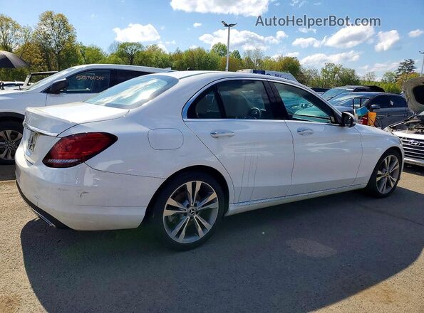 55SWF8DB3KU296847 2019 MERCEDES-BENZ C White Հետևի աջ