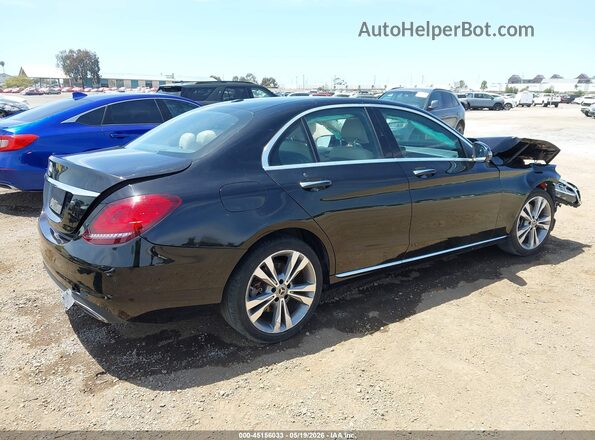 55SWF8DB3KU307541 2019 MERCEDES-BENZ C-CLASS Black უკანა მარჯვენა