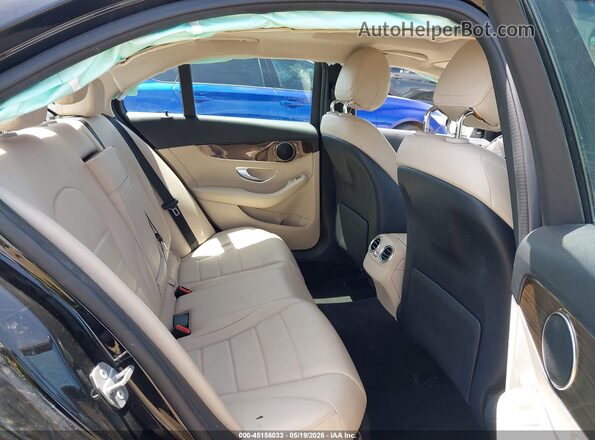 55SWF8DB3KU307541 2019 MERCEDES-BENZ C-CLASS Black VIN კოდის სტიკერის ხედი