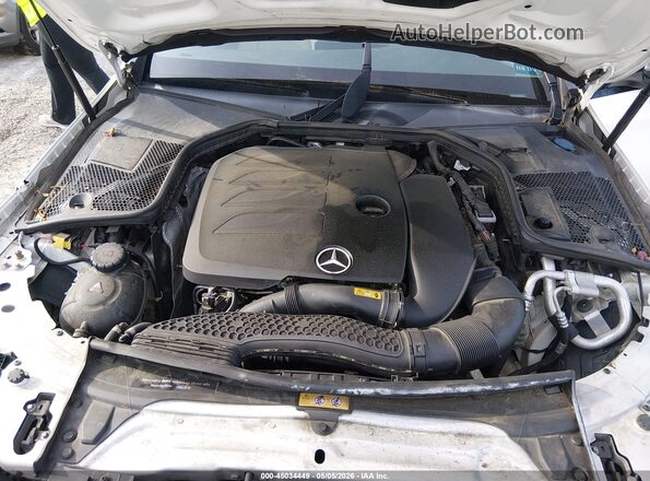 55SWF8DB4KU288692 2019 MERCEDES-BENZ C-CLASS White უკანა ხედი