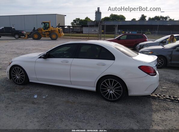 55SWF8DB4KU288692 2019 MERCEDES-BENZ C-CLASS White სალონის 360-გრადუსიანი ხედი
