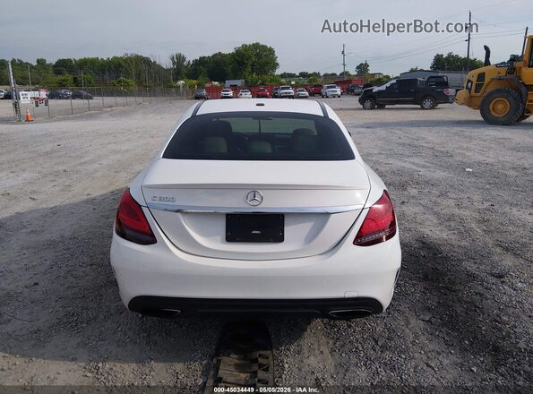55SWF8DB4KU288692 2019 MERCEDES-BENZ C-CLASS White 