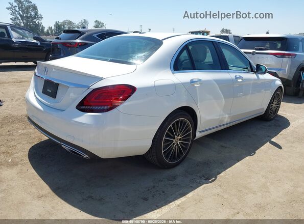 55SWF8DB5KU300610 2019 MERCEDES-BENZ C-CLASS White უკანა მარჯვენა