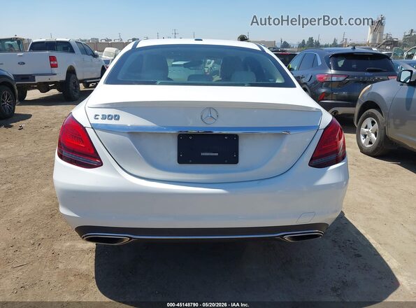 55SWF8DB5KU300610 2019 MERCEDES-BENZ C-CLASS White 