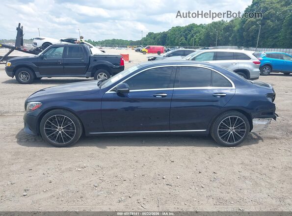55SWF8DB6KU322230 2019 MERCEDES-BENZ C-CLASS Dark Blue 