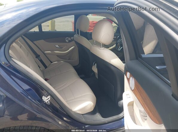 55SWF8DB6KU322230 2019 MERCEDES-BENZ C-CLASS Dark Blue VIN კოდის სტიკერის ხედი