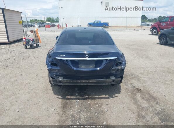 55SWF8DB6KU322230 2019 MERCEDES-BENZ C-CLASS Dark Blue 