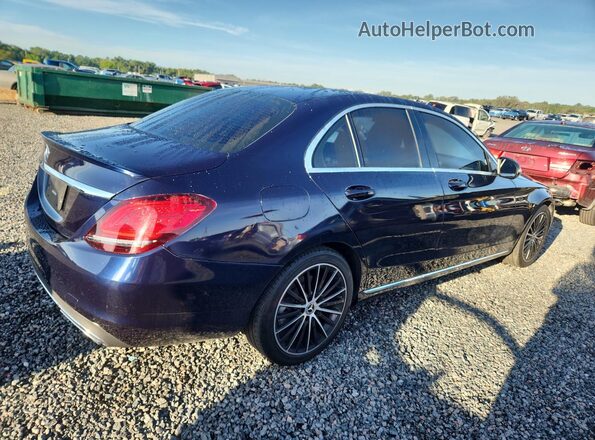 55SWF8DB7KU314069 2019 MERCEDES-BENZ C Blue 