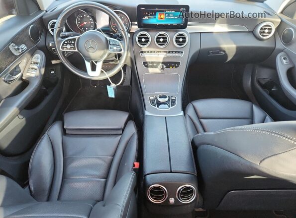 55SWF8DB7KU314069 2019 MERCEDES-BENZ C Blue 