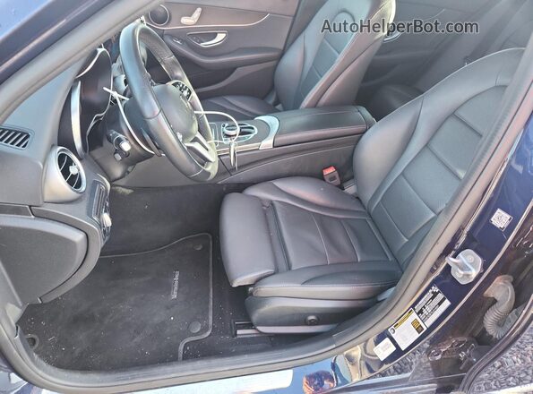 55SWF8DB7KU314069 2019 MERCEDES-BENZ C Blue 