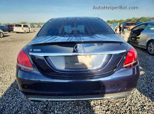 55SWF8DB7KU314069 2019 MERCEDES-BENZ C Blue 