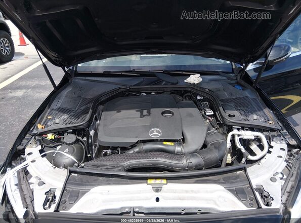 55SWF8DB7LU323100 2020 MERCEDES-BENZ C-CLASS Черный Вид сзади