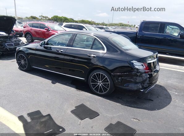 55SWF8DB7LU323100 2020 MERCEDES-BENZ C-CLASS Черный Задняя левая четверть