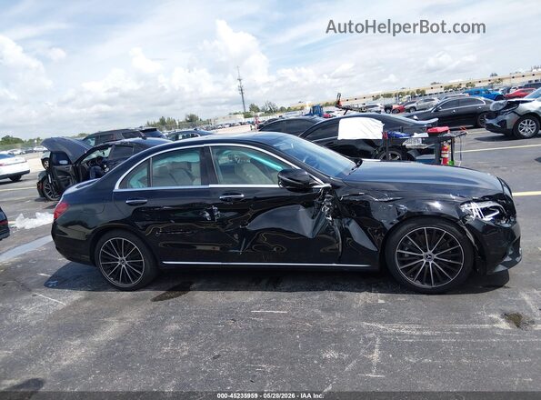 55SWF8DB7LU323100 2020 MERCEDES-BENZ C-CLASS Черный Вид задней части салона