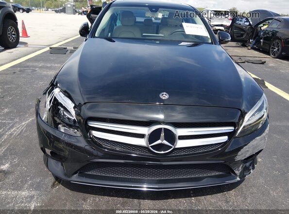 55SWF8DB7LU323100 2020 MERCEDES-BENZ C-CLASS Черный Вид щитка приборов