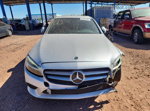 55SWF8DB8LU333103 2020 MERCEDES-BENZ C Серебряный Вид спереди