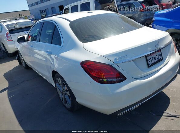 55SWF8DB9KU316454 2019 MERCEDES-BENZ C-CLASS White Հետևի ձախ