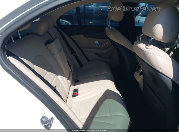 55SWF8DB9KU316454 2019 MERCEDES-BENZ C-CLASS White VIN կոդի պիտակի տեսք