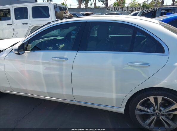 55SWF8DB9KU316454 2019 MERCEDES-BENZ C-CLASS White 