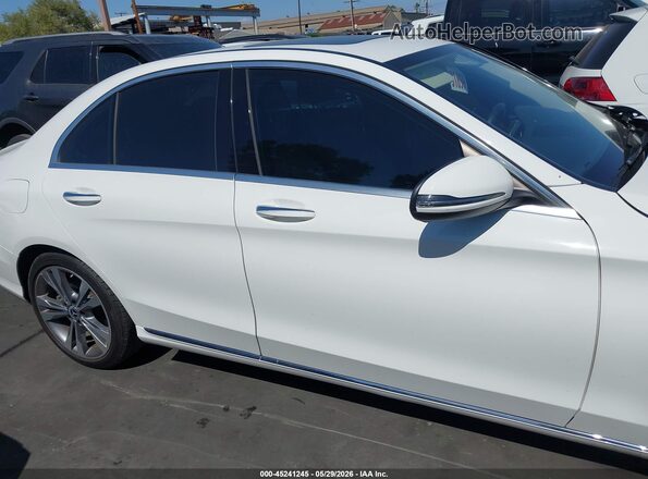 55SWF8DB9KU316454 2019 MERCEDES-BENZ C-CLASS White Սալոնի 360 աստիճան տեսք