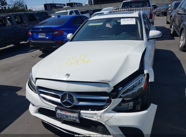 55SWF8DB9KU316454 2019 MERCEDES-BENZ C-CLASS White Սալոնի հետևի տեսք