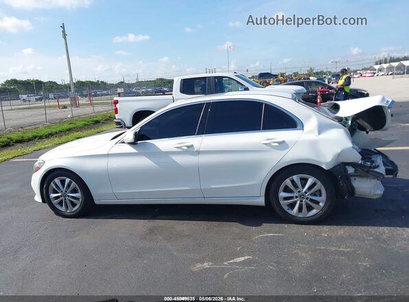 55SWF8DBXKU306225 2019 MERCEDES-BENZ C-CLASS White სალონის 360-გრადუსიანი ხედი