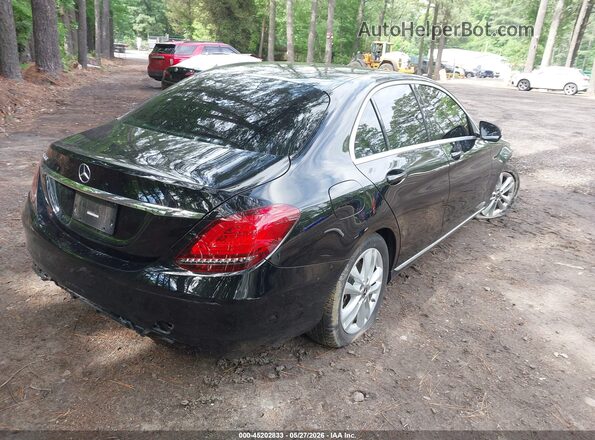 55SWF8DBXKU316091 2019 MERCEDES-BENZ C-CLASS Black Հետևի աջ