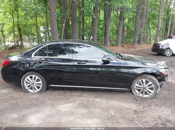 55SWF8DBXKU316091 2019 MERCEDES-BENZ C-CLASS Black Սալոնի հետևի տեսք