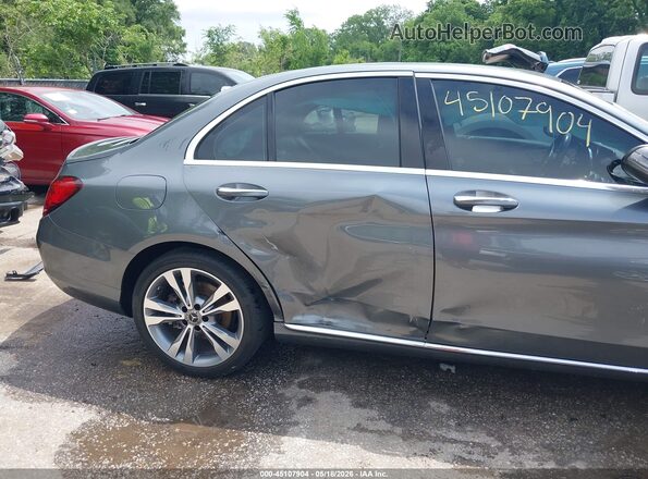 55SWF8EB0KU289708 2019 MERCEDES-BENZ C-CLASS Gray Widok z przodu