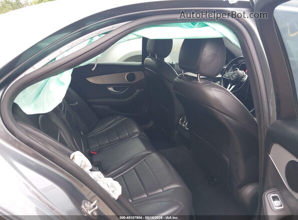 55SWF8EB0KU289708 2019 MERCEDES-BENZ C-CLASS Gray Widok naklejki z numerem VIN