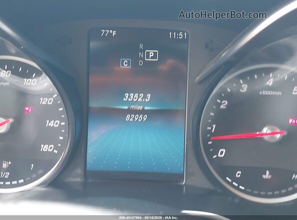 55SWF8EB0KU289708 2019 MERCEDES-BENZ C-CLASS Gray 