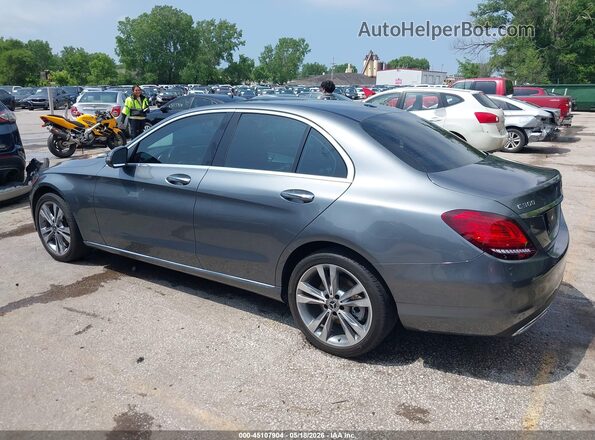 55SWF8EB0KU289708 2019 MERCEDES-BENZ C-CLASS Gray Widok wnętrza 360 stopni