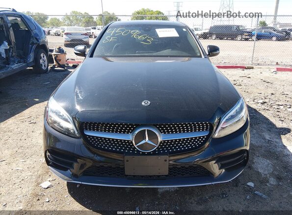 55SWF8EB0LU327567 2020 MERCEDES-BENZ C-CLASS Black Սարքավորումների վահանակի տեսք