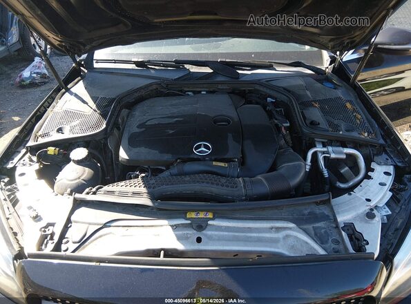 55SWF8EB0LU327567 2020 MERCEDES-BENZ C-CLASS Black Հետևի տեսք