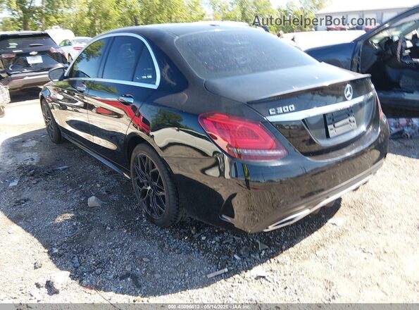 55SWF8EB0LU327567 2020 MERCEDES-BENZ C-CLASS Black Հետևի ձախ