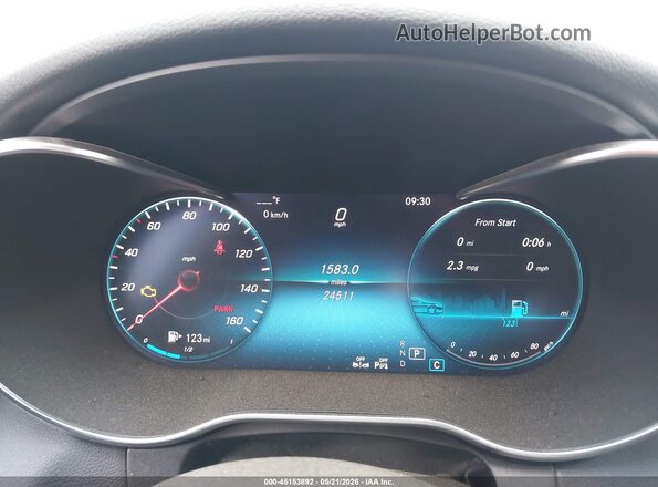 55SWF8EB1KU282928 2019 MERCEDES-BENZ C-CLASS Gray Vista de los asientos traseros