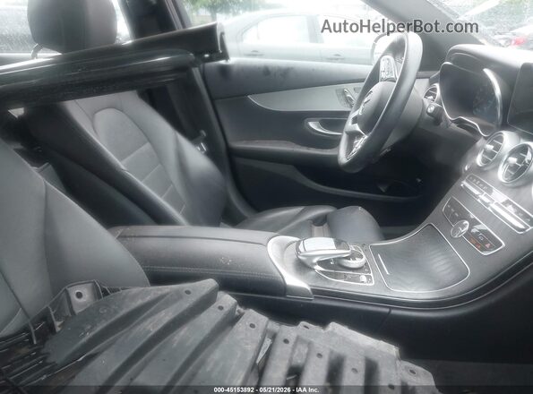 55SWF8EB1KU282928 2019 MERCEDES-BENZ C-CLASS Gray Vista interior delantera