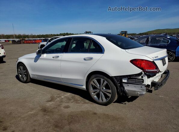 55SWF8EB1KU300859 2019 MERCEDES-BENZ C-CLASS Белый 