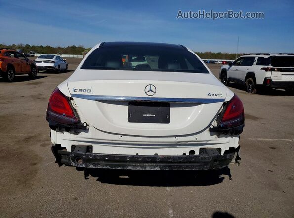 55SWF8EB1KU300859 2019 MERCEDES-BENZ C-CLASS Белый 