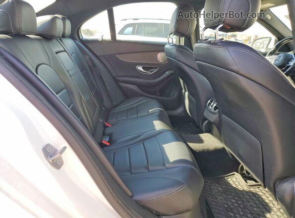 55SWF8EB1KU300859 2019 MERCEDES-BENZ C-CLASS Белый 