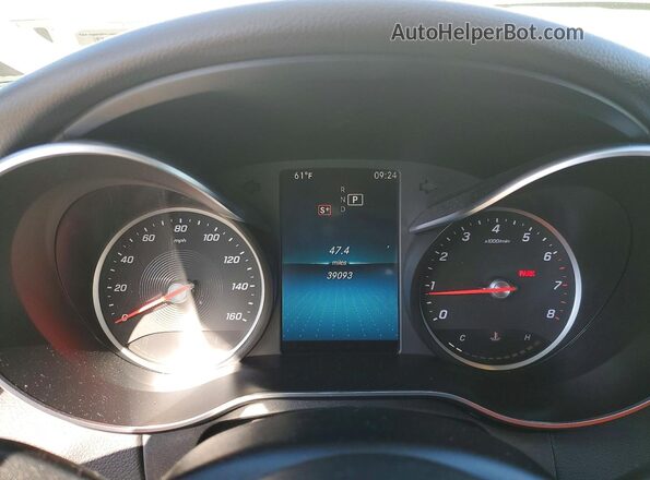 55SWF8EB1KU300859 2019 MERCEDES-BENZ C-CLASS Белый 